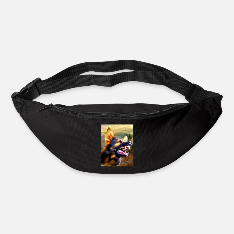 Juni Titel - Gürteltasche - Schwarz
