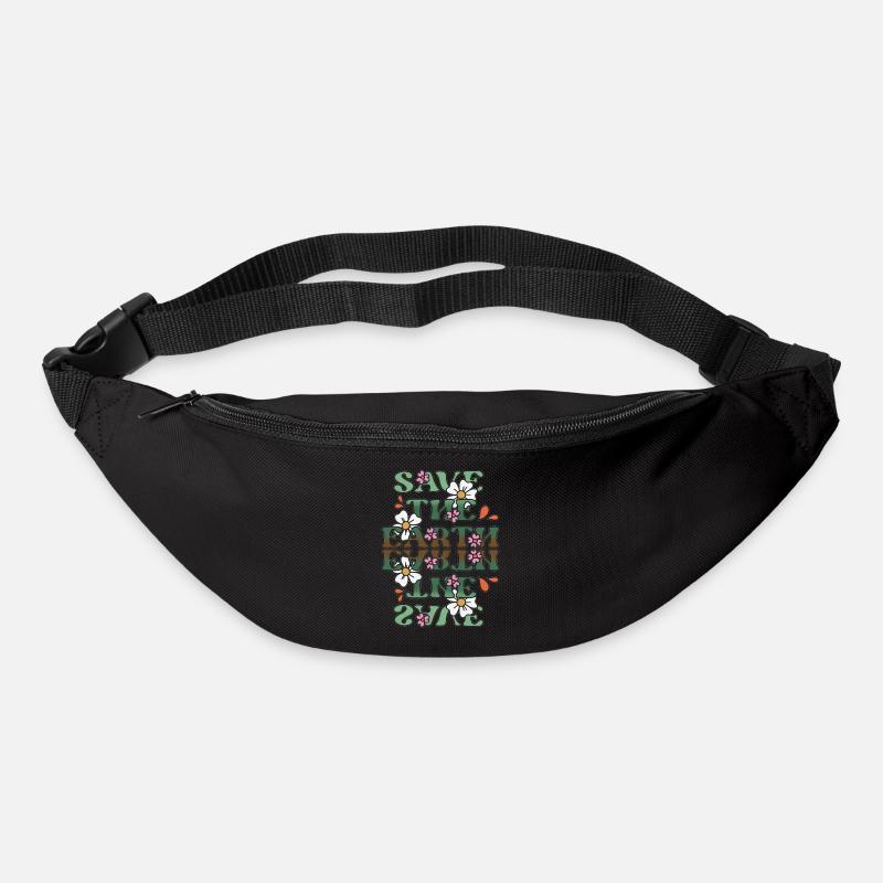 Save The Earth | Earth Day - Bum bag - black