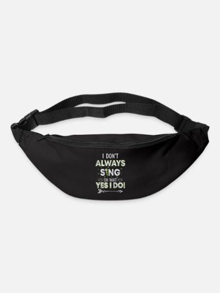 Chant Passion Partition Microphone - Sac banane - noir