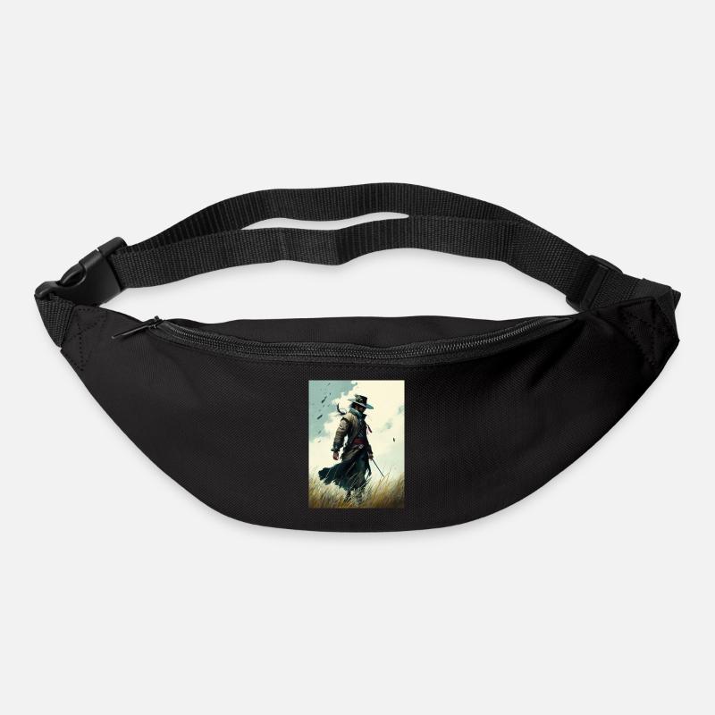 Samurai I - Gürteltasche - Schwarz