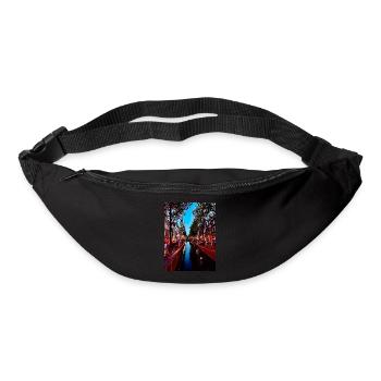 Amsterdam - Gürteltasche - Schwarz - Vorne