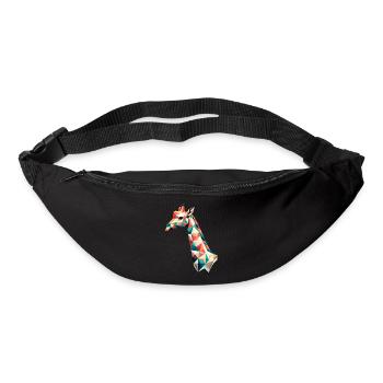 Giraffe // giraffe - Gürteltasche - Schwarz - Vorne