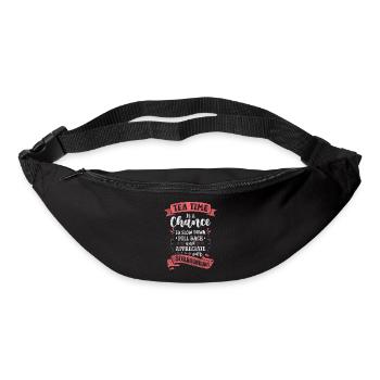 Tea Lover Time Out Teacup - Bum bag - black - Front