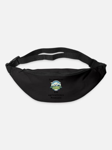 Soutien aux agriculteurs #3 - Sac banane - noir