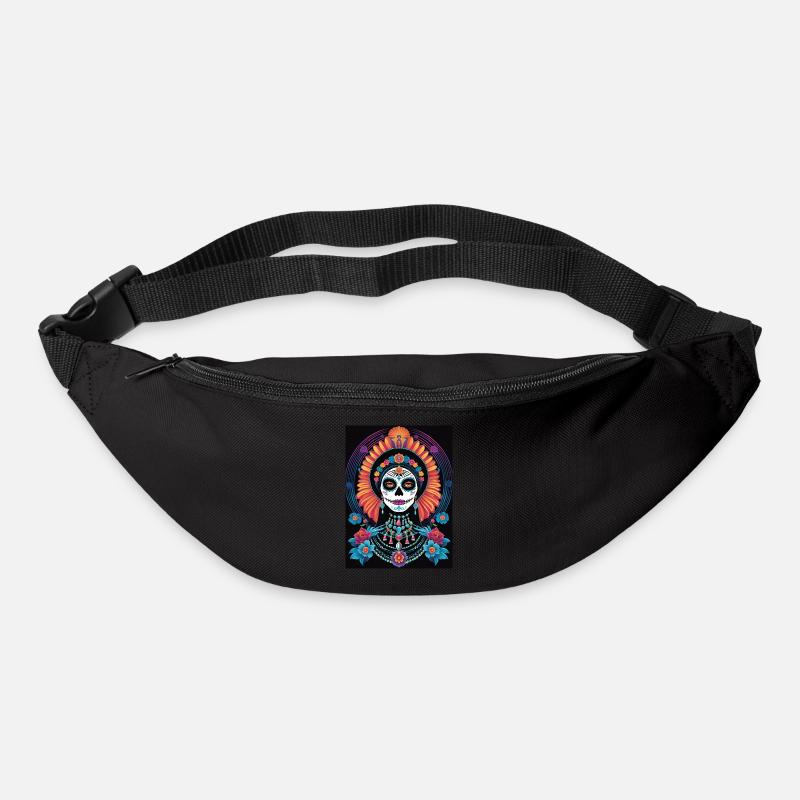 LA CATRINA DELUXE - Gürteltasche - Schwarz