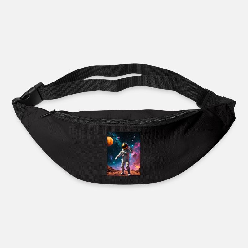 Astronaute - Sac banane - noir