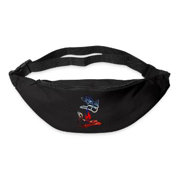 Flamme Fr - Gürteltasche - Schwarz - Vorne
