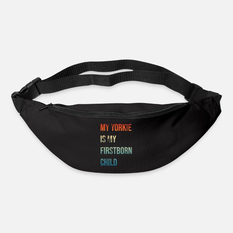 Yorkie Firstborn - Gürteltasche - Schwarz