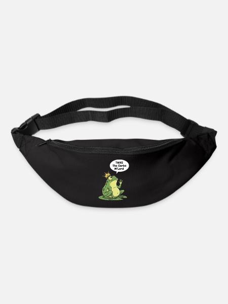 Regal Frog Carbohydrate King Design - Bum bag - black
