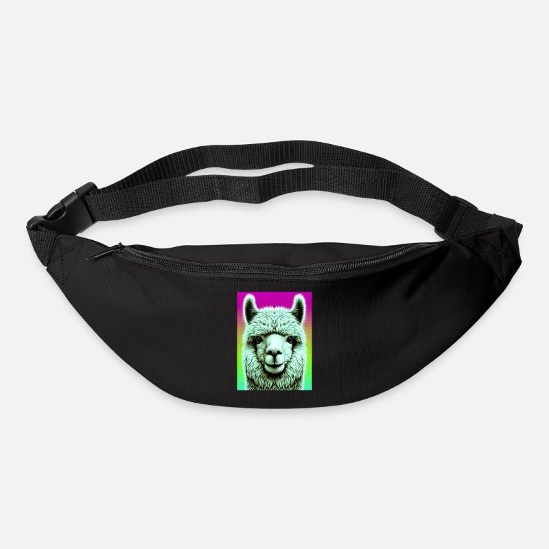 Alpaga - Sac banane - noir