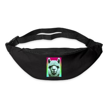 Alpaka - Gürteltasche - Schwarz - Vorne