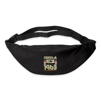Original 1963 Retro Cassette - Bum bag - black - Front