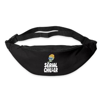 Serial Chiller Funny Horror Design - Bum bag - black - Front