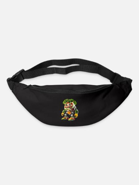 Robot de la récolte de jardin : Cyborg synthétique organique - Sac banane - noir