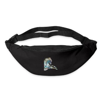 Horse drawing colorful | Gift - Bum bag - black - Front