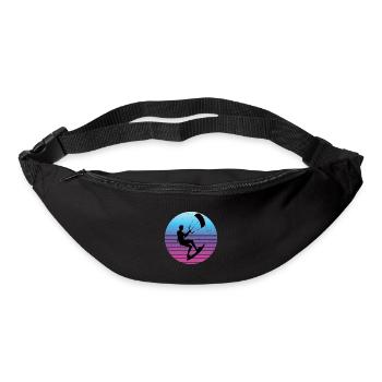 Kite Kitesurfing Kitesurfer Kiten Men - Bum bag - black - Front