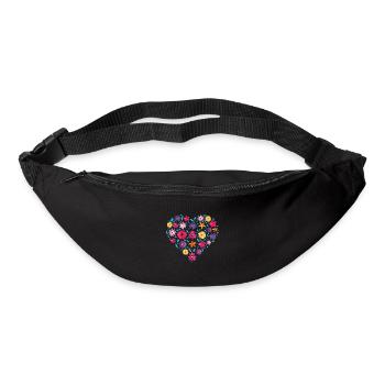 Florist Flower Bouquet Arranging Profession Gift - Bum bag - black - Front