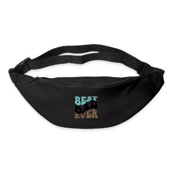 MEILLEUR CADEAU DE CHEMISE À MOTIF PAPA DE TOUS LES TEMPS - Sac banane - noir - Devant