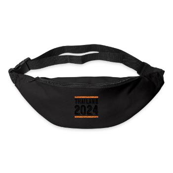 Thailand 2024 Vintage - Gürteltasche - Schwarz - Vorne