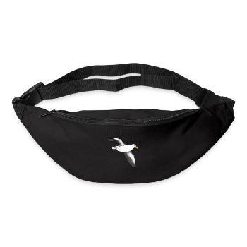 Albatross flying - Bum bag - black - Front