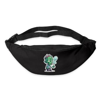 Pause fumée zombie - Sac banane - noir - Devant