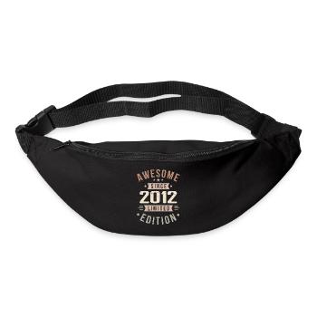 Original 2012 Jahrgang Vintage Geburtstag 2012 - Gürteltasche - Schwarz - Vorne