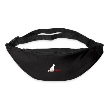 Je t'aime - Sac banane - noir - Devant