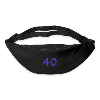 ANNIVERSARY. HAPPY BIRTHDAY. HAPPY BIRTHDAY. - Bum bag - black - Front