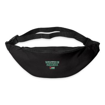 Sahara occidental - Sac banane - noir - Devant