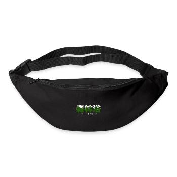 Shinrin yoku - Waldbaden - Waldmeditation - Gürteltasche - Schwarz - Vorne