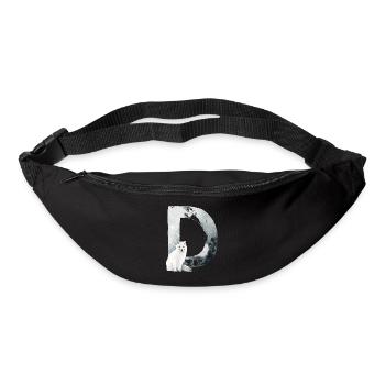 D – decorative character – winter - Bum bag - black - Front