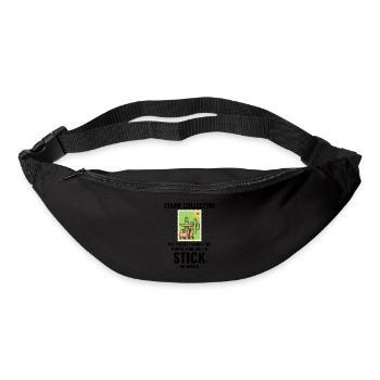 Stamp Collecting Collector Philatelist - Bum bag - black - Front