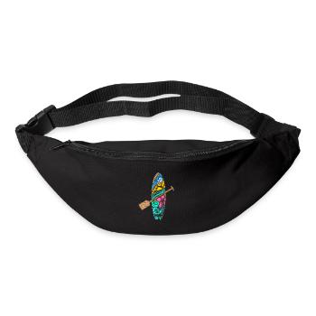 SUP Stand up paddle board - Sac banane - noir - Devant