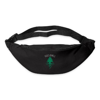 Lebanese Yalla Habibi Arabic Arab And Islam Muslim - Bum bag - black - Front