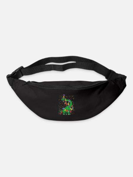Fête d’anniversaire Dino - Sac banane - noir