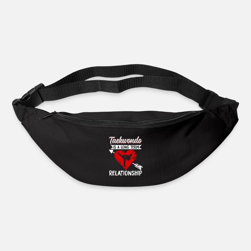 TKD Korean Martial Arts Tae Kwon - Gürteltasche - Schwarz