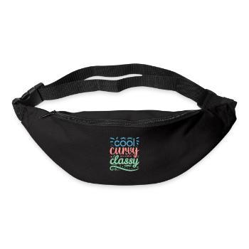 Cool Curvy Classy Body Positivity Women - Gürteltasche - Schwarz - Vorne