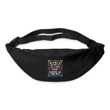 Feminist Women's Rights Female - Gürteltasche - Schwarz - Vorne