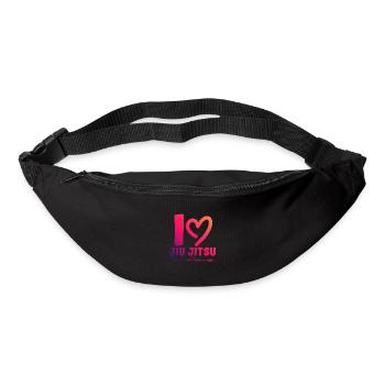 J’adore le Jiu Jitsu - Sac banane - noir - Devant