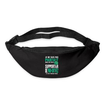 basketball supporter club basket ball Pau Orthez - Sac banane - noir - Devant