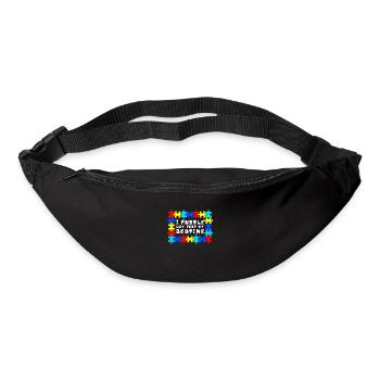 Puzzle Queen - Je passe devant mon heure de coucher - Sac banane - noir - Devant