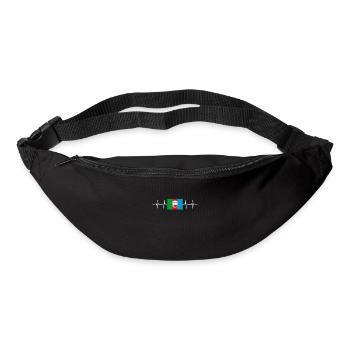 Italie Ligurie italienne - Sac banane - noir - Devant