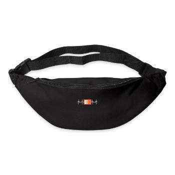 Japan Flag - Nagano - Bum bag - black - Front