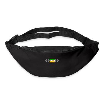 Irish Ireland Offaly Flag - Bum bag - black - Front