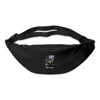 NY Stock Exchange Bull - Bum bag - black - Front