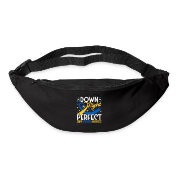 Down Syndrome Awareness Month Down - Gürteltasche - Schwarz - Vorne