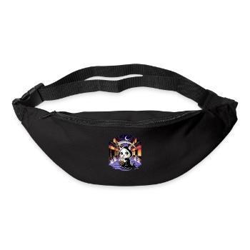 Sensenmann Anime Katze Kirschblüte - Gürteltasche - Schwarz - Vorne