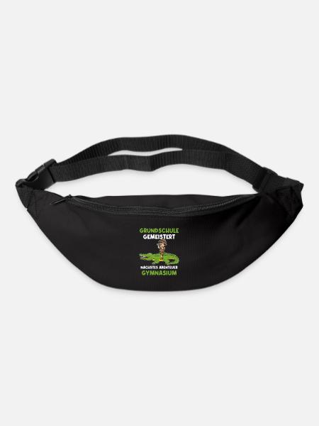 Grundschulabschluss Gymnasium Einschulung 5 Klasse - Gürteltasche - Schwarz