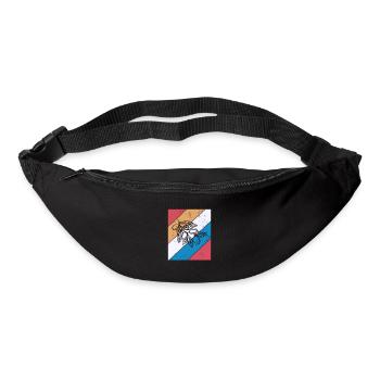 Olive food oil Retro Vegetarian Gift idea - Gürteltasche - Schwarz - Vorne
