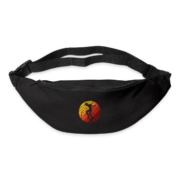 Skateboarder Skateboard Skater Skate Skateing - Bum bag - black - Front